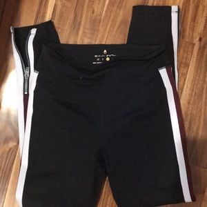 NWOT Spiritual Gangster Striped Leggings🖤❤️